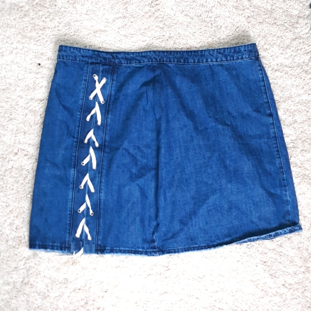 Denim skirt